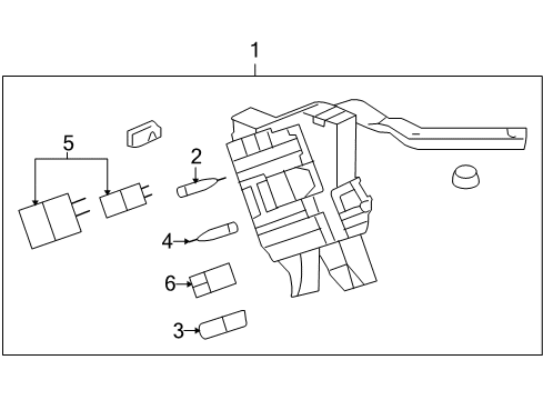 2005 Buick Terraza Fuel Supply Diagram