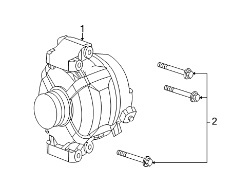 2006 Saturn Ion Alternator Diagram 4 - Thumbnail