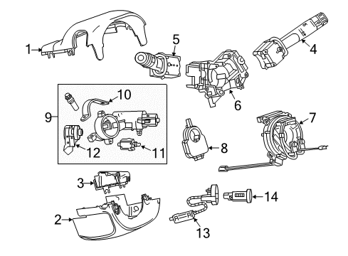 2016 Chevy Malibu Limited Switches Diagram 2 - Thumbnail