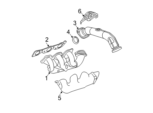 2004 Pontiac Grand Prix Exhaust Manifold Diagram