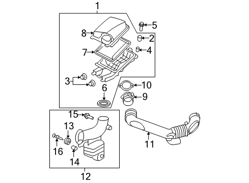 2010 Chevy Malibu Filters Diagram 3 - Thumbnail