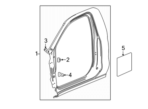 2023 GMC Sierra 3500 HD Uniside Diagram 3 - Thumbnail