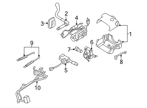 2006 Pontiac Montana Harness Asm,Steering Column Wiring Diagram for 88963461