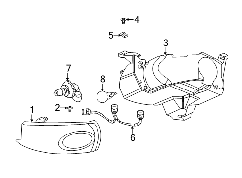 2004 Saturn L300 Bulbs Diagram 2 - Thumbnail