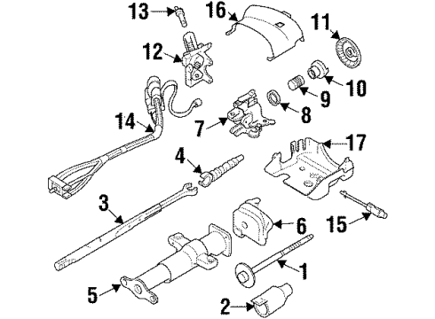 1998 GMC C1500 Suburban Ignition Lock Diagram