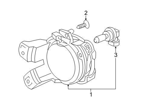 2018 Chevy Trax Bulbs Diagram 1 - Thumbnail