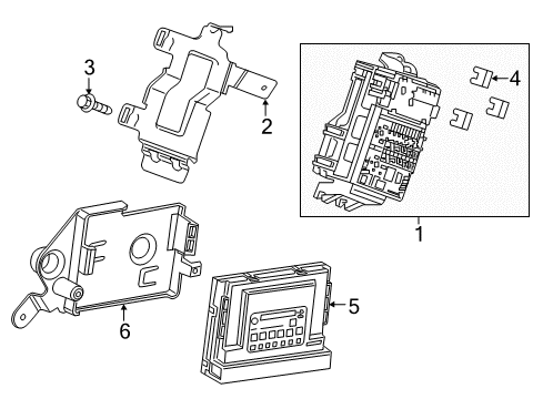 2020 Cadillac CT6 Controls - Instruments & Gauges Diagram