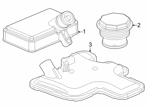 2022 Buick Encore GX SEAL KIT,A/TRNS FLUID PUMP (W/PMP CVR BOLTS) Diagram for 24299906