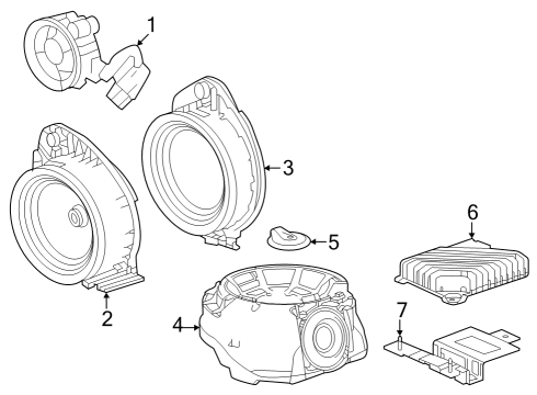 2024 Buick Encore GX Sound System Diagram 3 - Thumbnail