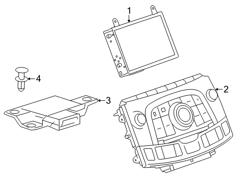 2010 Buick LaCrosse Navigation System Diagram