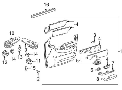 2005 Chevy Venture Mirrors, Electrical Diagram