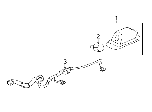 2021 Chevy Equinox License Lamps Diagram