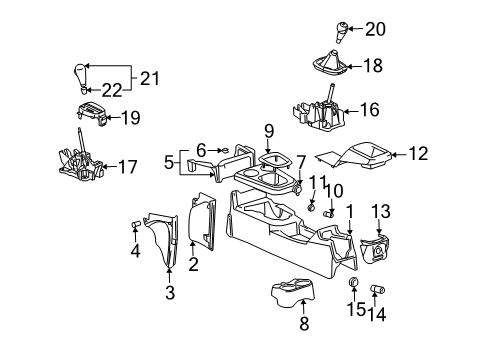 2007 Saturn Ion Manual Transmission Diagram 2 - Thumbnail