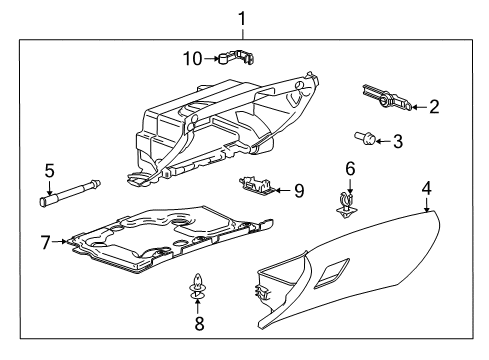 2011 Buick Regal Glove Box Diagram