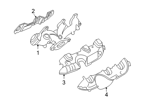 2009 Pontiac Torrent Exhaust Manifold Diagram 1 - Thumbnail