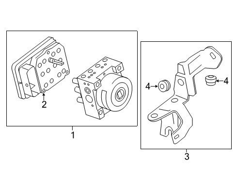 2015 Chevy Impala ABS Components, Electrical Diagram