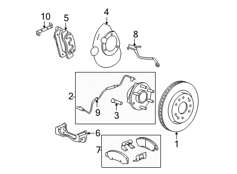 2011 GMC Sierra 1500 Anti-Lock Brakes Diagram 3 - Thumbnail