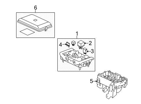 2008 Hummer H2 Window Defroster Diagram