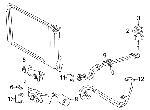 1995 Chevy Blazer Clip, Push, In Double Tube Diagram for 15689668