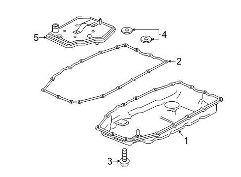 2016 Cadillac CTS Automatic Transmission, Maintenance Diagram 2 - Thumbnail