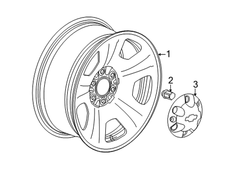 2022 Chevy Suburban Wheels Diagram