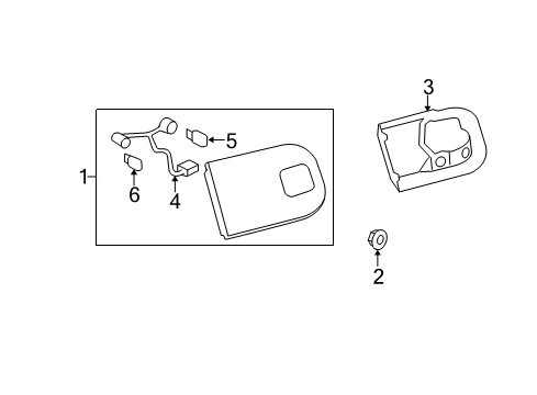 2007 Buick Lucerne Backup Lamps Diagram