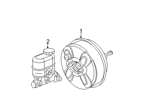 2001 Chevy Suburban 2500 Hydraulic System, Brakes Diagram