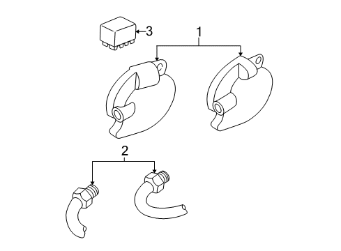 2000 Chevy Monte Carlo Horn Diagram