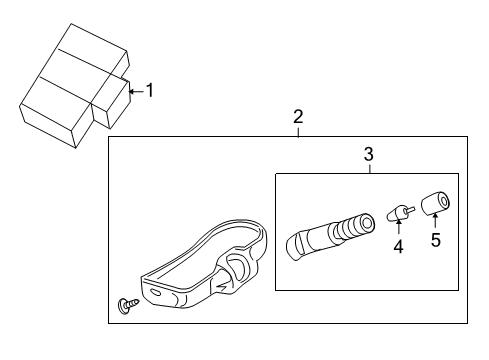 2014 Cadillac CTS Tire Pressure Monitoring, Electrical Diagram 2 - Thumbnail