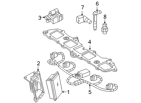 2008 GMC Sierra 1500 Powertrain Control Diagram 2 - Thumbnail