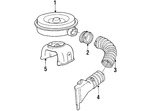 1984 Chevy Monte Carlo Air Inlet Diagram