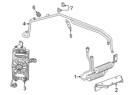 2014 Chevy Corvette Trans Oil Cooler Diagram