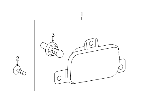 2012 Chevy Camaro Bulbs Diagram 8 - Thumbnail