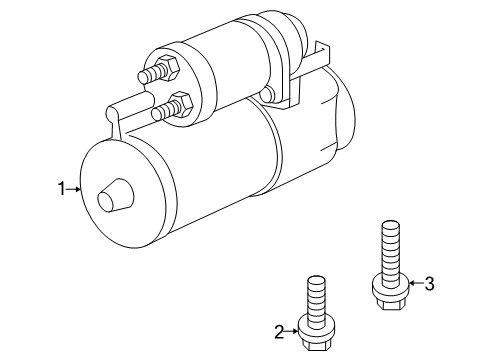 2005 Chevy Uplander Starter, Electrical Diagram