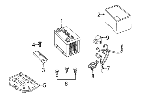 2005 Pontiac GTO Battery Diagram