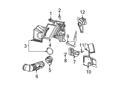 2004 Cadillac CTS Shield Assembly, Front Compartment Splash Diagram for 25761272