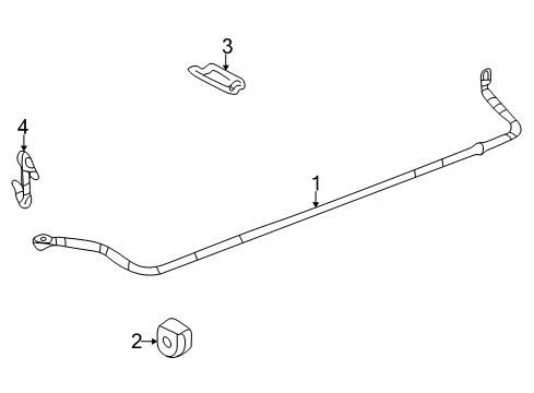 2006 Pontiac Montana Rear Suspension, Control Arm Diagram 4 - Thumbnail