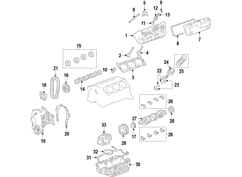 2011 Buick Lucerne Engine Parts & Mounts, Timing, Lubrication System Diagram 3 - Thumbnail