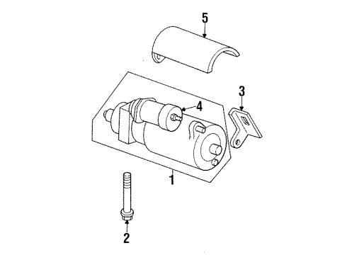 1994 Chevy C3500 Starter, Electrical Diagram 2 - Thumbnail