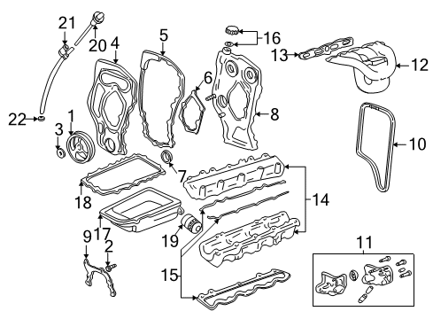 2000 Oldsmobile Alero Intake Manifold Diagram 1 - Thumbnail