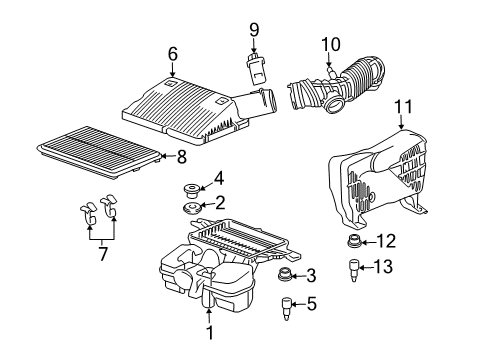 2008 Pontiac Solstice Air Intake Diagram 2 - Thumbnail