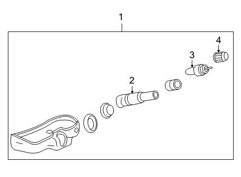 2009 Pontiac G5 Tire Pressure Monitoring Diagram