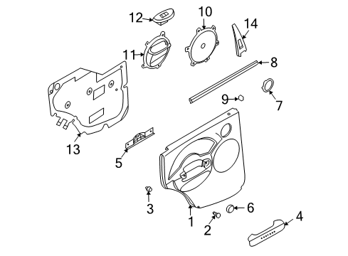 2004 Chevy Aveo Rear Door Diagram 5 - Thumbnail