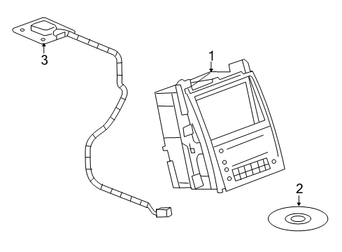 2008 GMC Yukon Navigation System Diagram 2 - Thumbnail