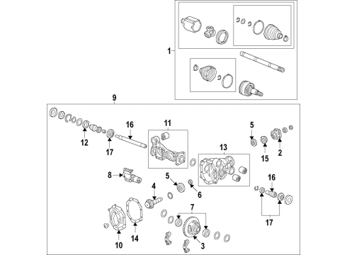 2022 Chevy Suburban Transfer Case Diagram 4 - Thumbnail