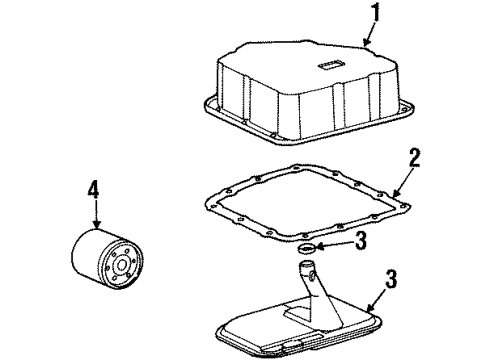 1999 Saturn SW2 Automatic Transmission, Maintenance Diagram