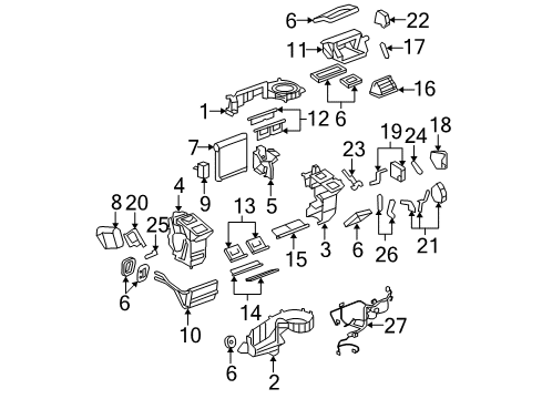 2010 Cadillac DTS Air Conditioner Diagram 2 - Thumbnail