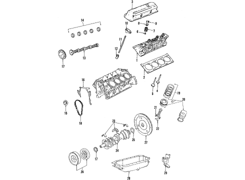 1986 Cadillac Seville Automatic Transmission Diagram