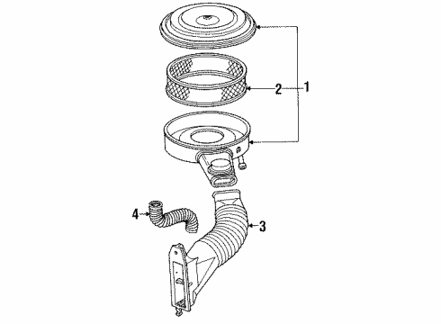 1993 GMC Sonoma Filters Diagram 2 - Thumbnail