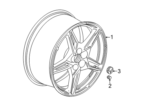 2020 Chevy Corvette Wheels Diagram 1 - Thumbnail